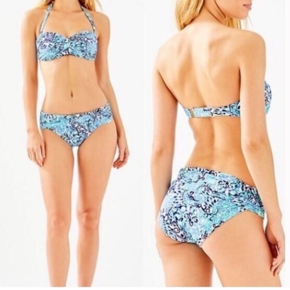 LAGOON SARONG HIPSTER BOTTOM, MULTI ELEPHANT SPLASH